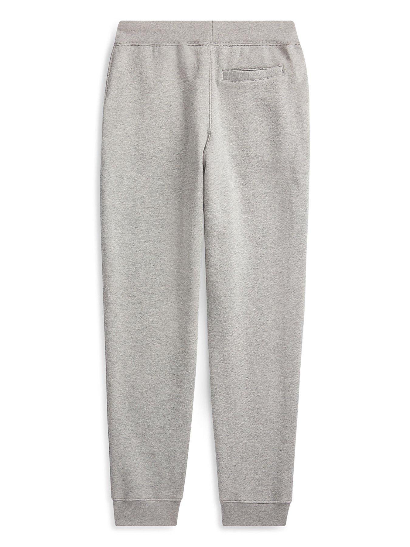 Boys with hot sale grey joggers