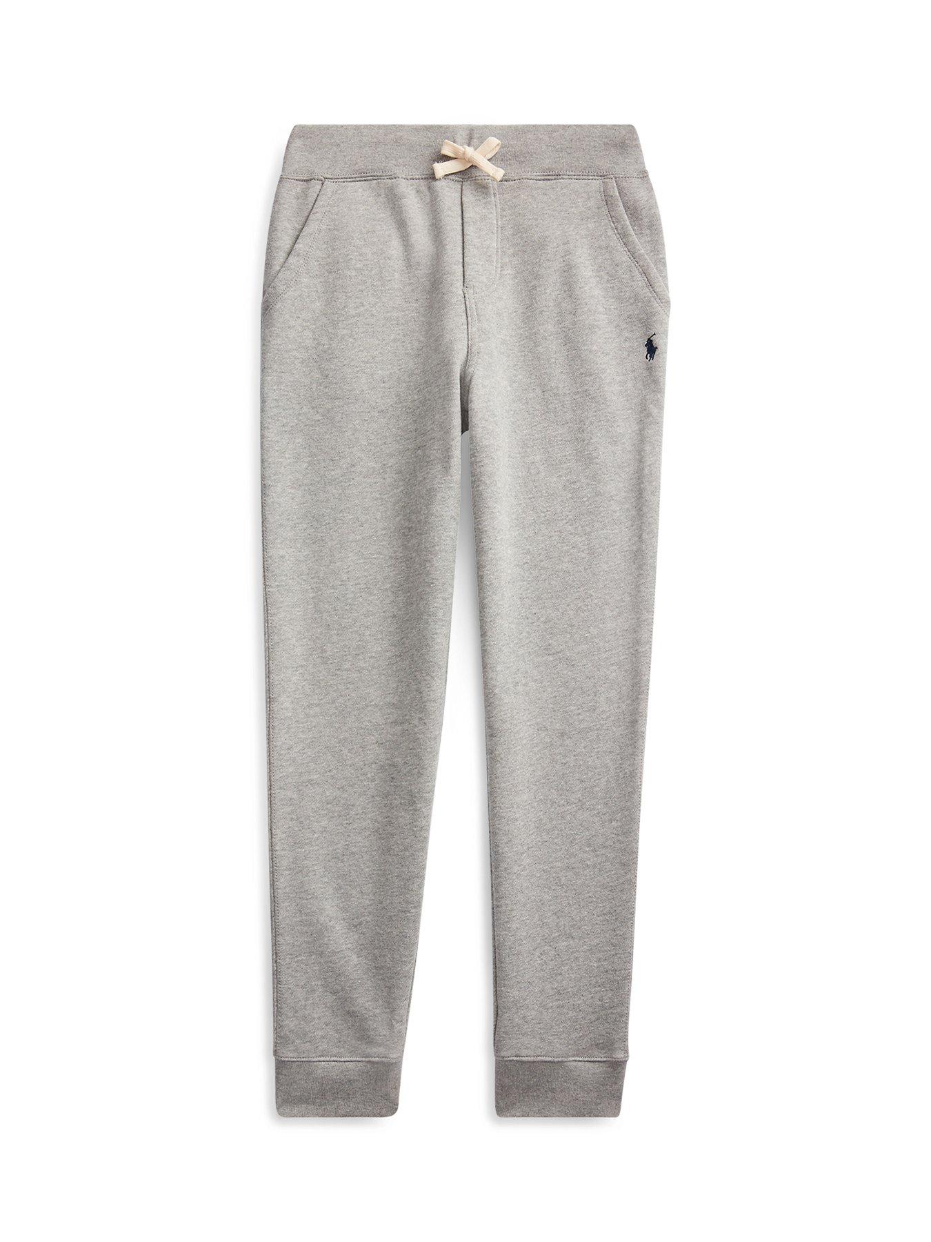 Image 5 of 6 of Polo Ralph Lauren Boys Classic Joggers - Grey