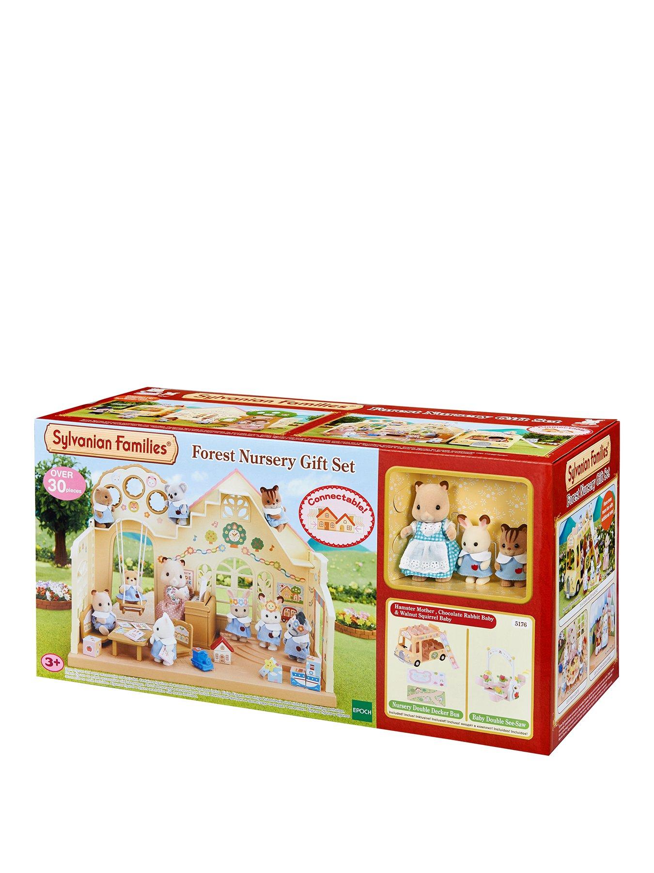 sylvanian families forest nursery gift set