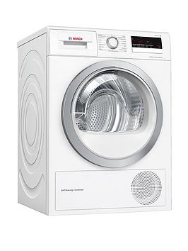 Bosch Serie 4 Wtw85231Gb 8Kg Condenser Tumble Dryer With Heat Pump Technology – White