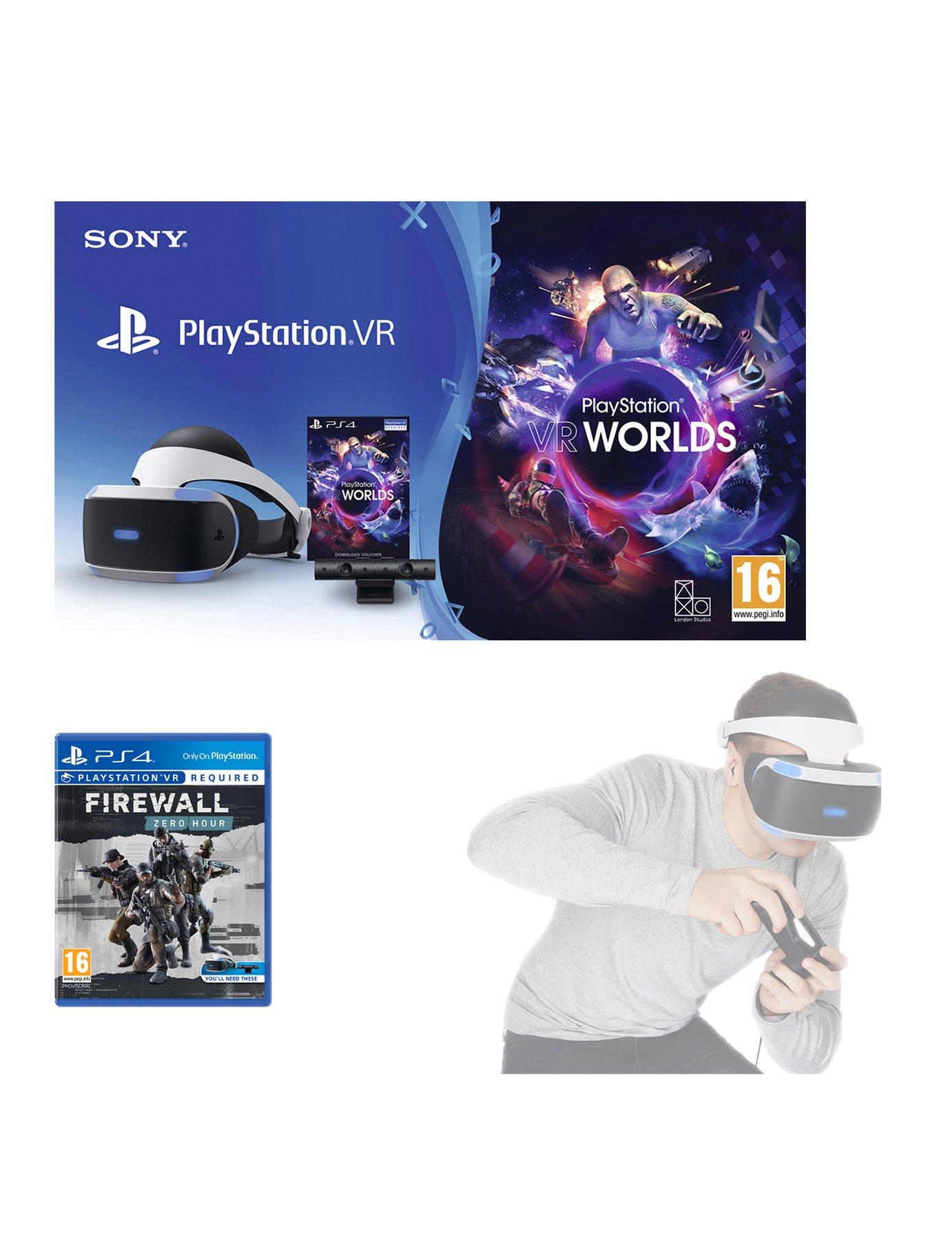 Playstation Vr Starter Pack With Firewall Zero Hour And Optional Move Controller - + Move Motion Controller