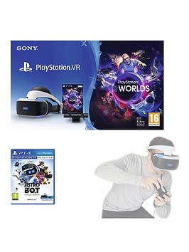 Playstation Vr Starter Pack With Astrobot Rescue Mission And Optional Move Controller – + Move Motion Controller