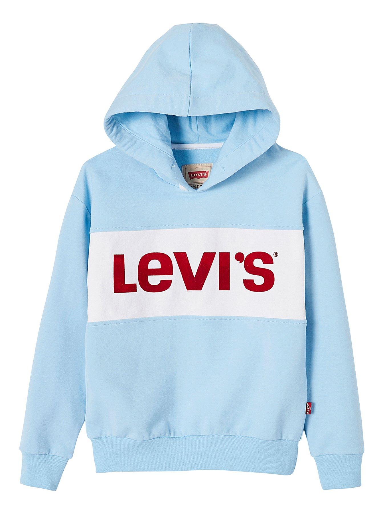 Levi'S Girls Logo Boxy Overhead Hooded Sweat Top review