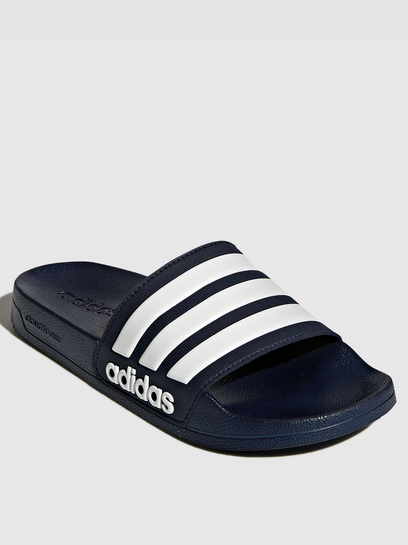 adidas adilette navy