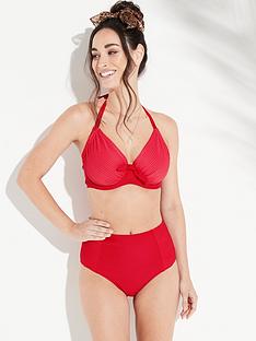 red swimwear beachwear women