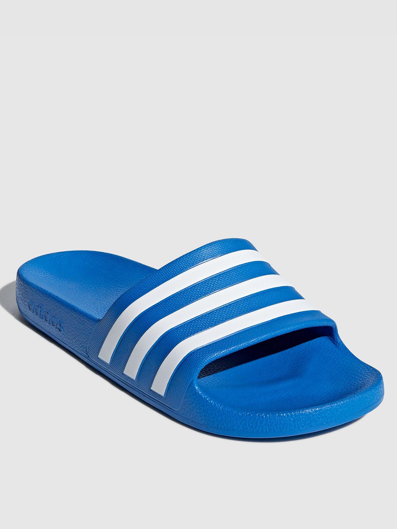 adidas slide blue