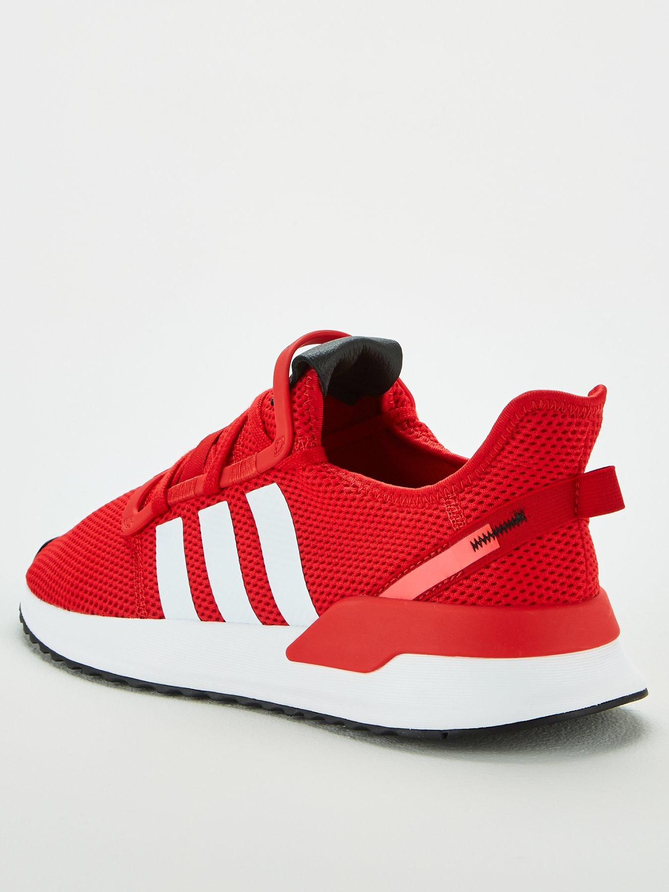 u path run adidas red