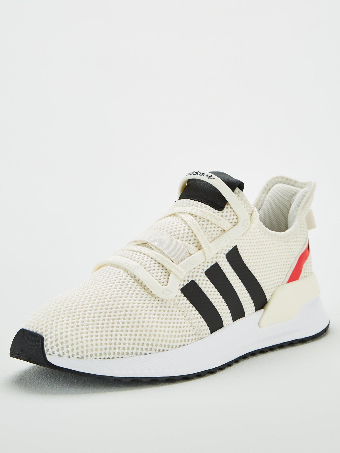 black and white adidas u path