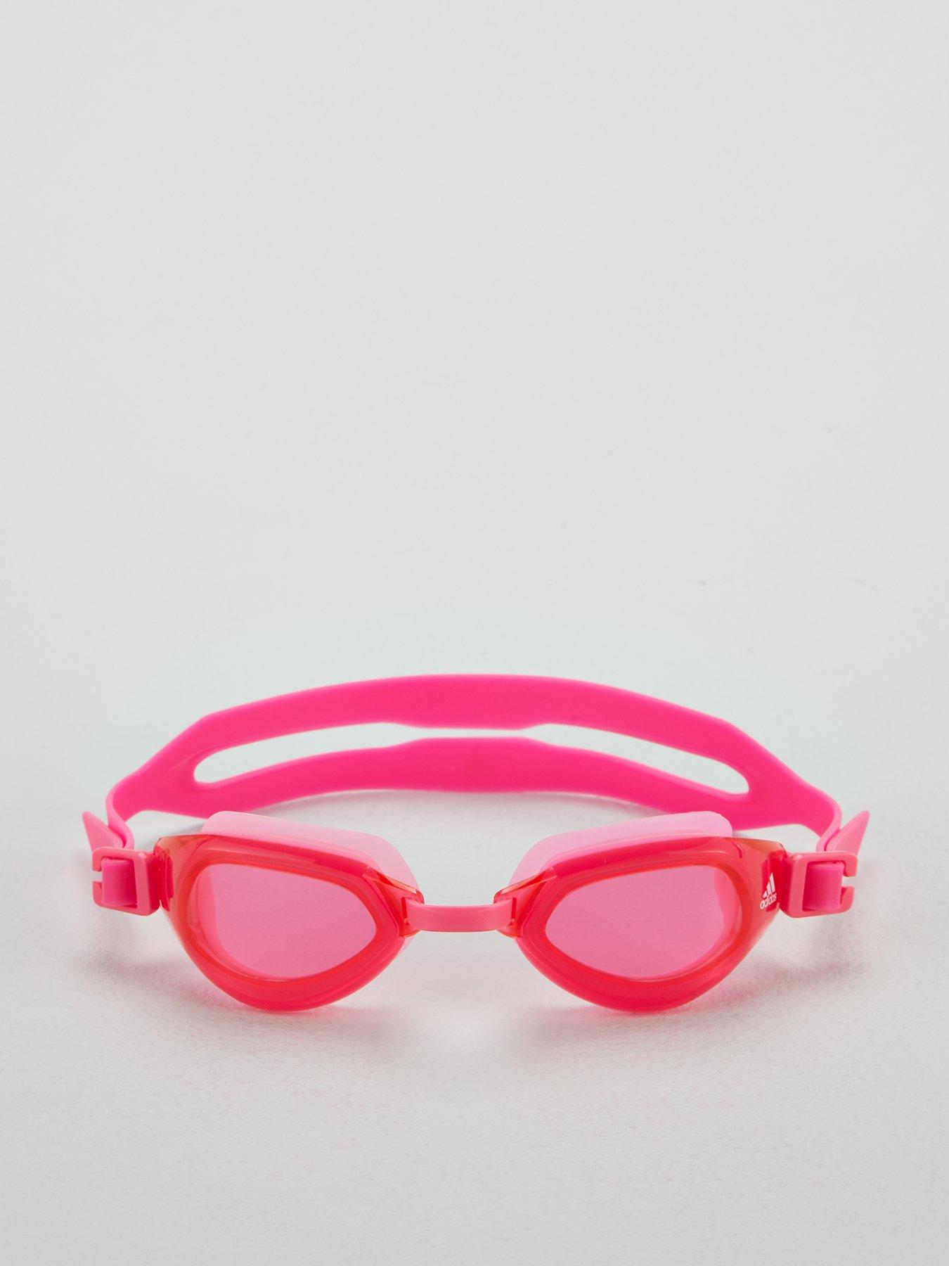 adidas Swim Junior Perisitar Fit Goggles - Pink | very.co.uk