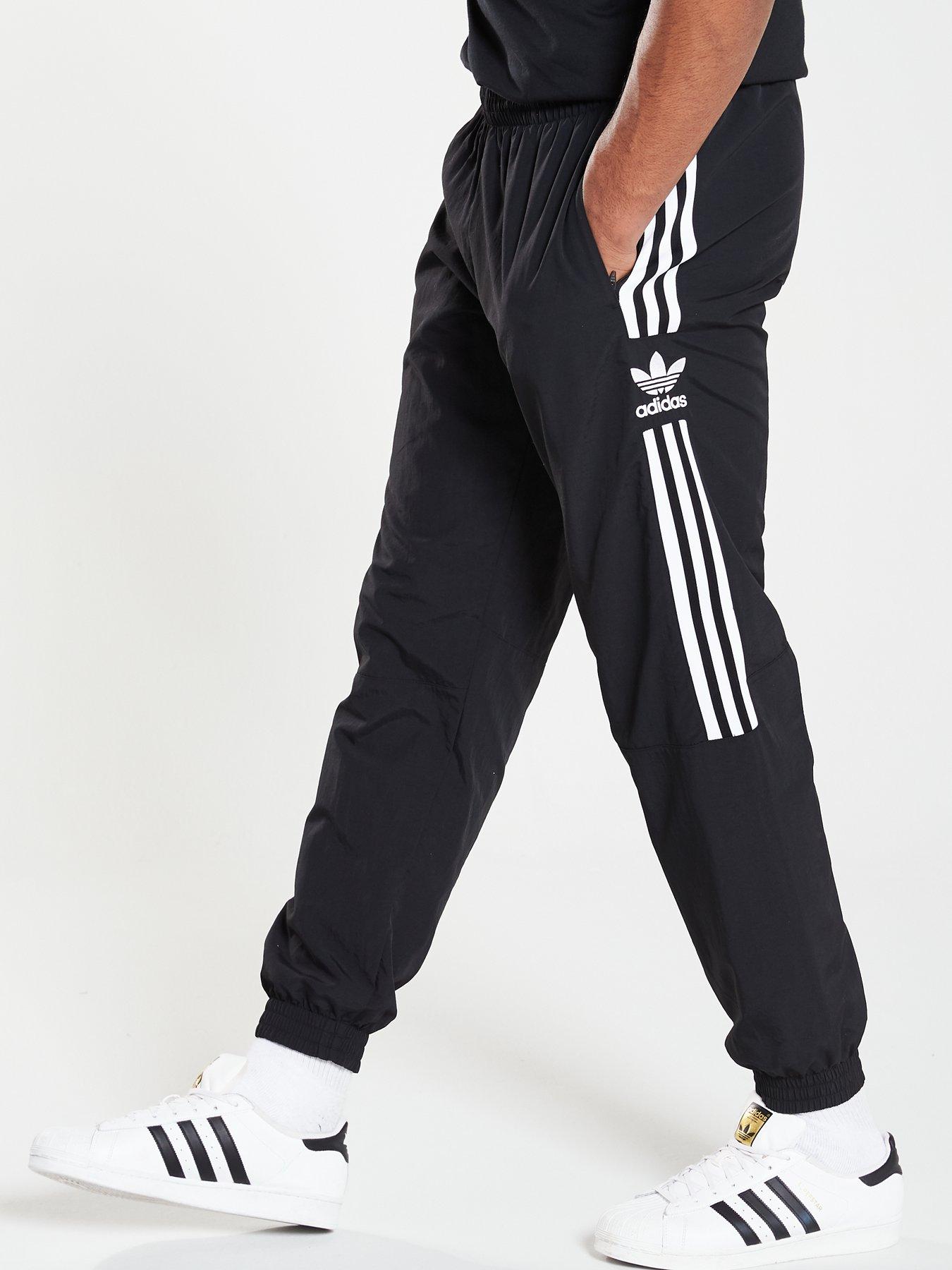 adidas button up tracksuit bottoms