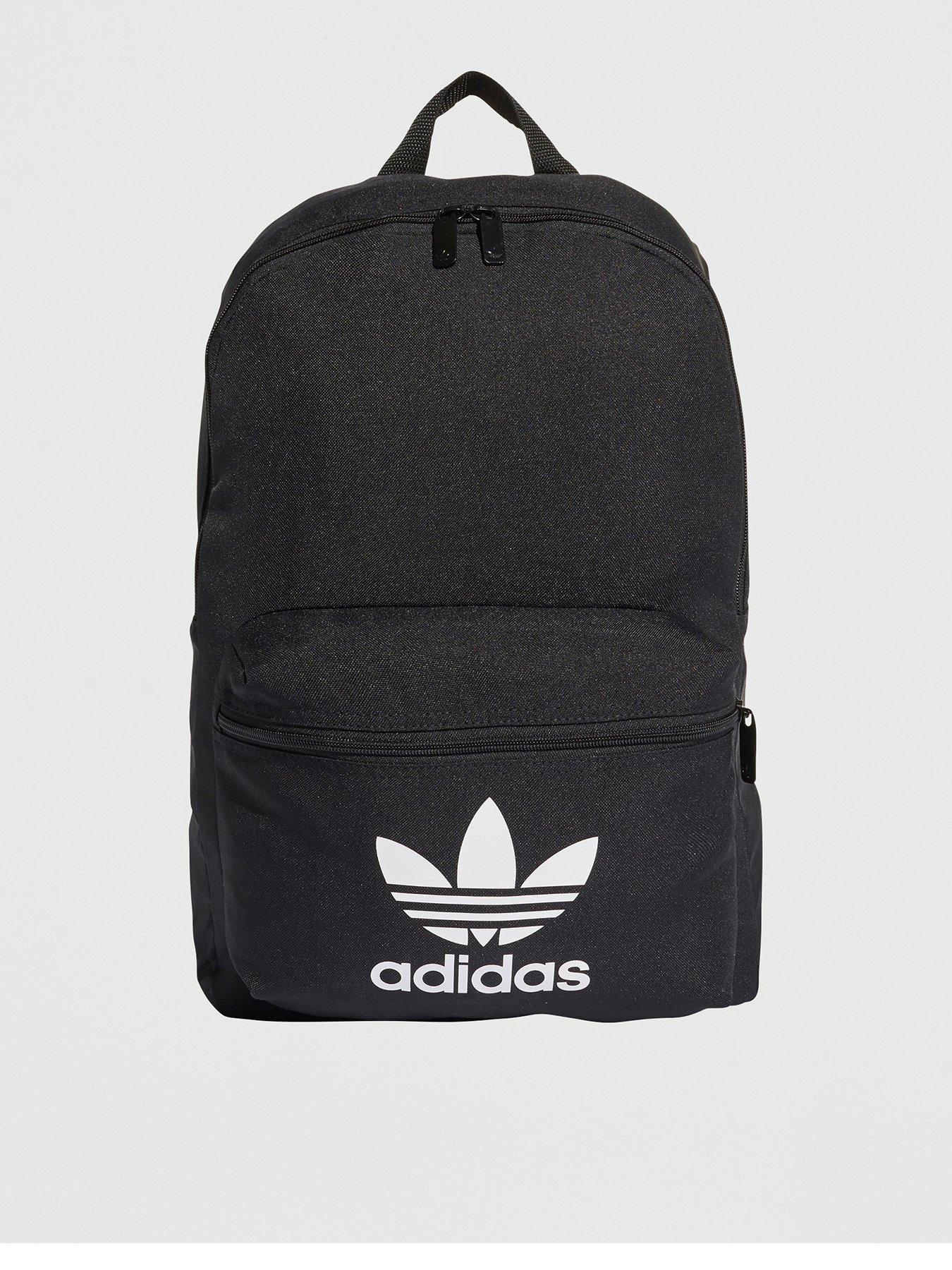 adidas trefoil backpack burgundy