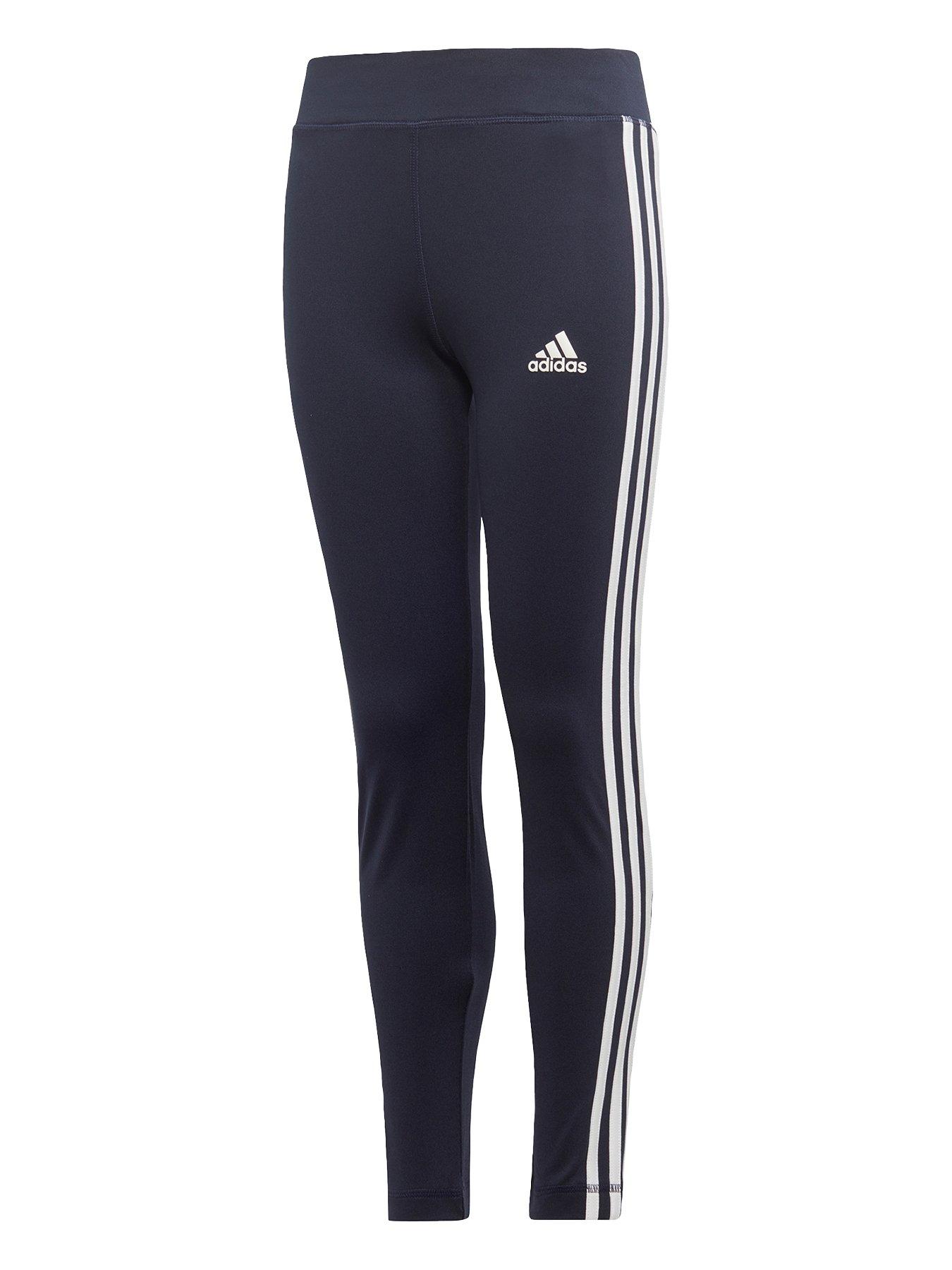 Adidas Youth Training Equipment 3 Stripe Leggings review