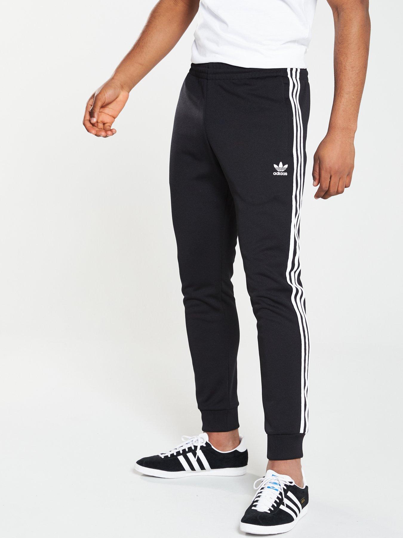 adidas Originals Superstar Track Pants - Black | very.co.uk