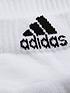 image of adidas-cushion-ankle-socks-3-pack-white
