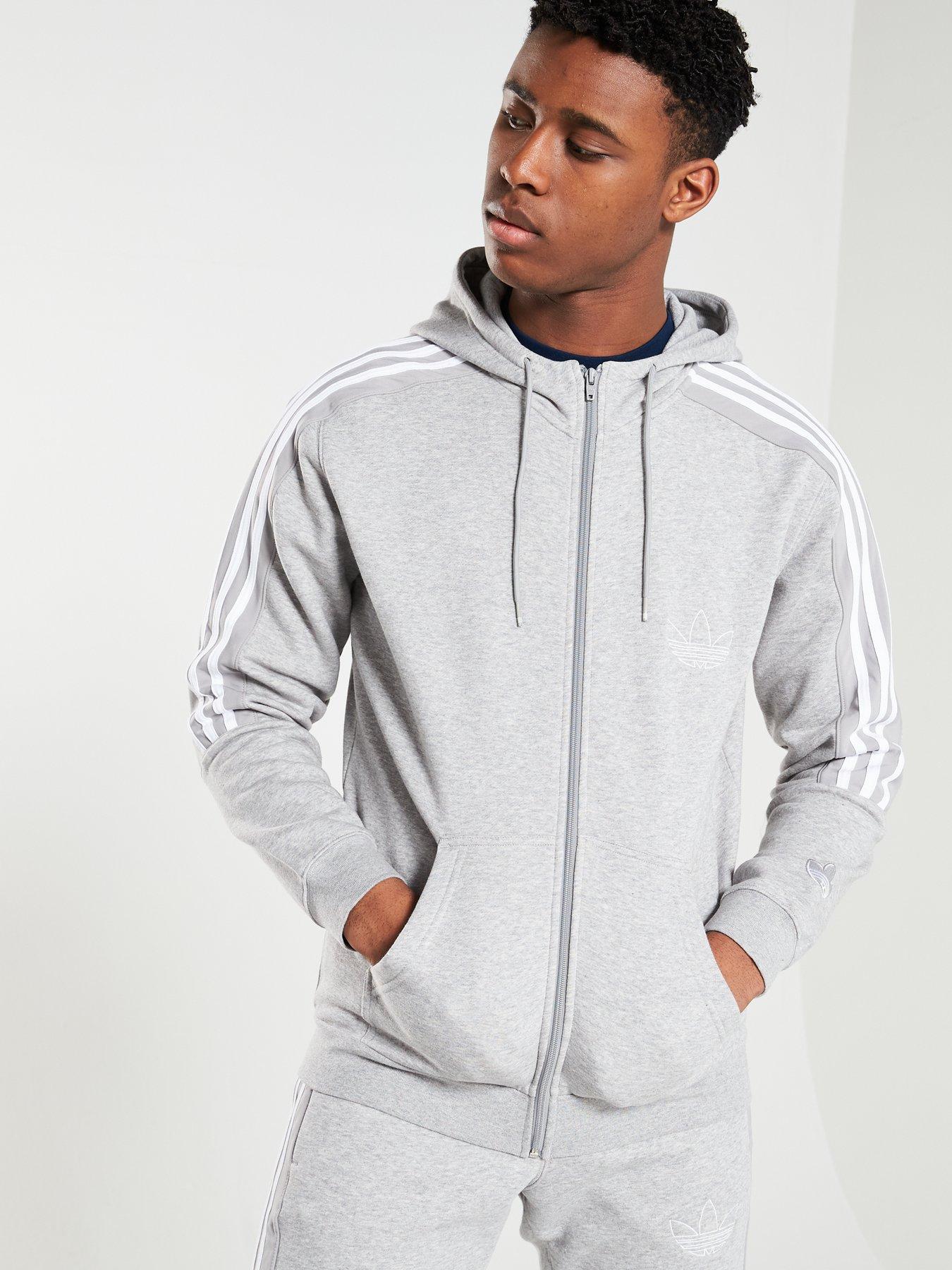 men's adidas originals spirit outline hoodie