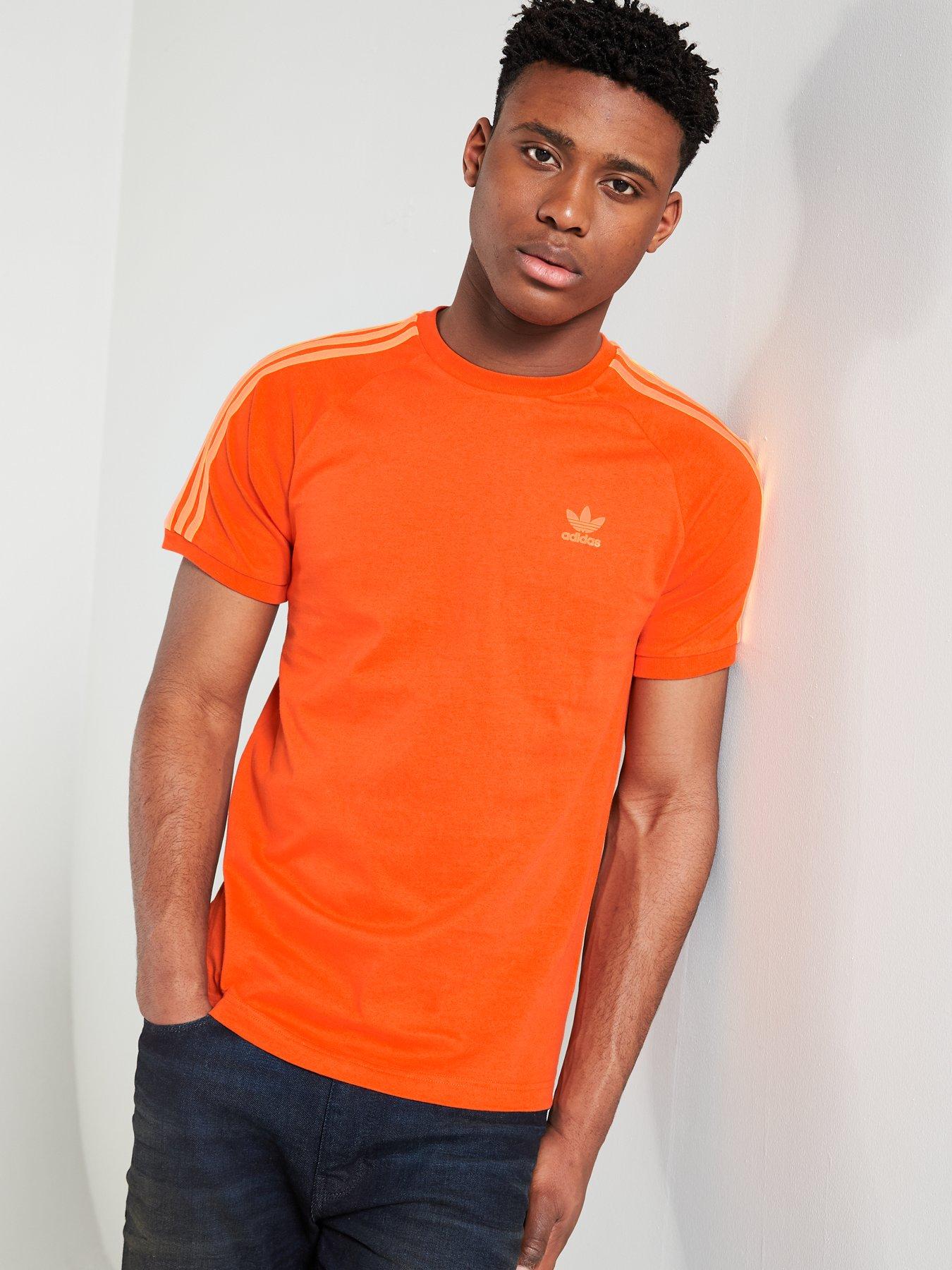 adidas california 3 stripe t shirt