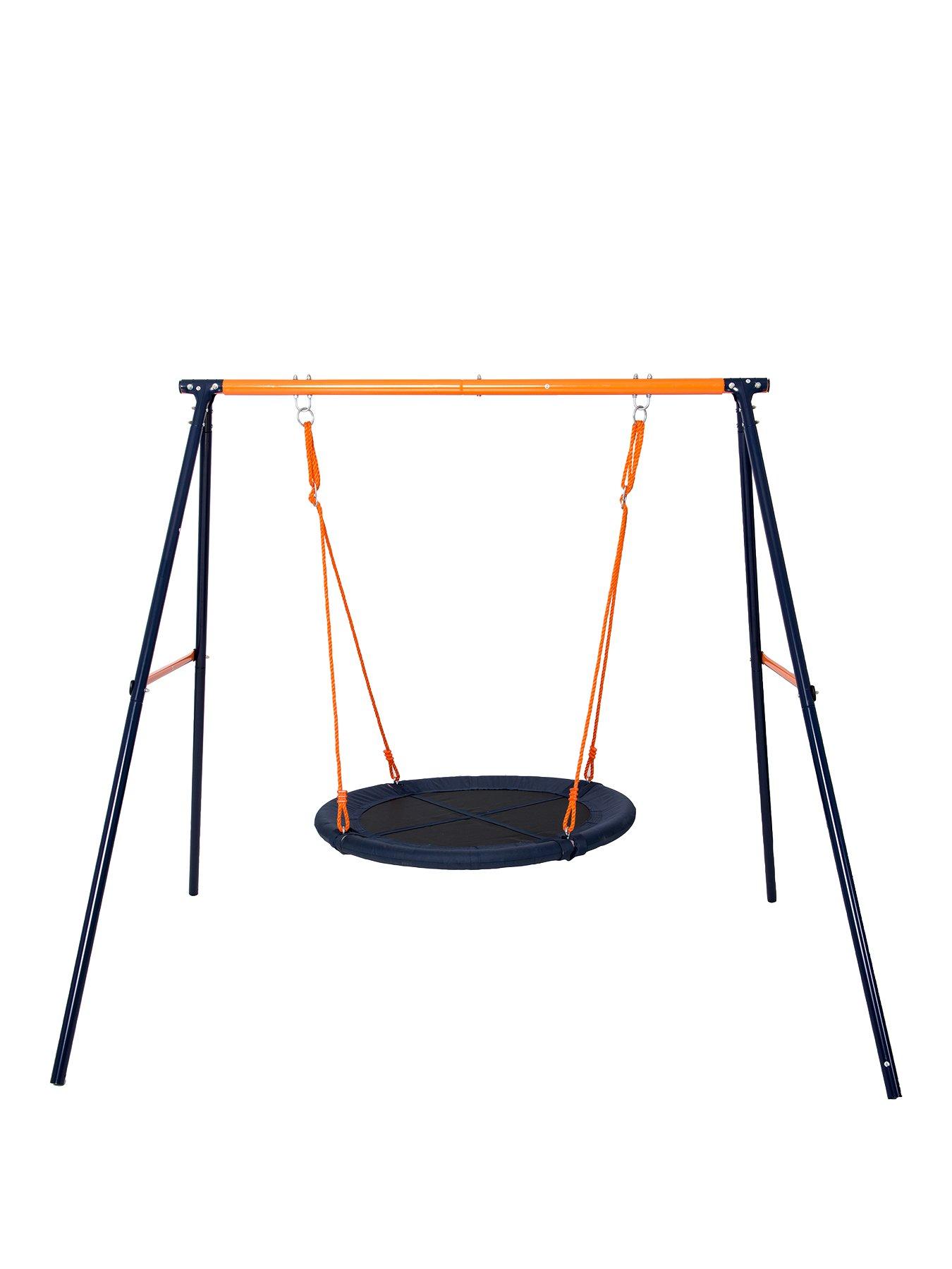 Hedstrom Nebula Childrens Fabric Nest Swing & Glider Outdoor Garden Playset main image 0