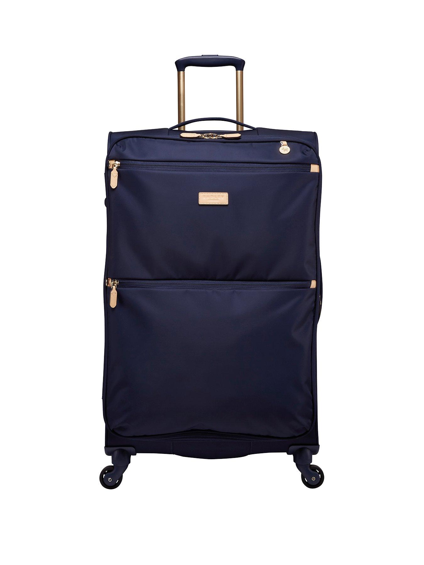 large four wheel suitcase