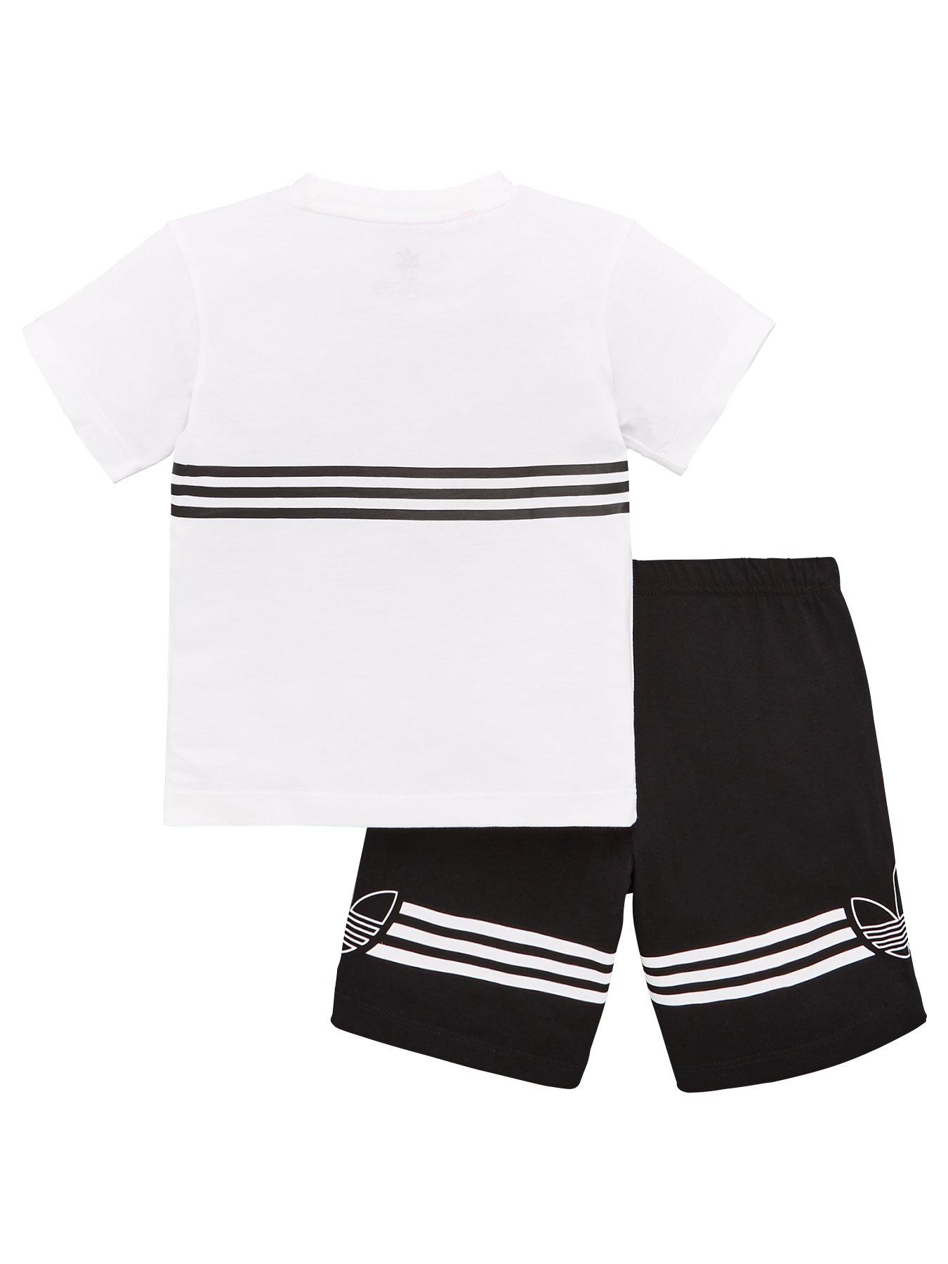 infant adidas short set