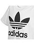  image of adidas-originals-youth-trefoil-t-shirt-whiteblack