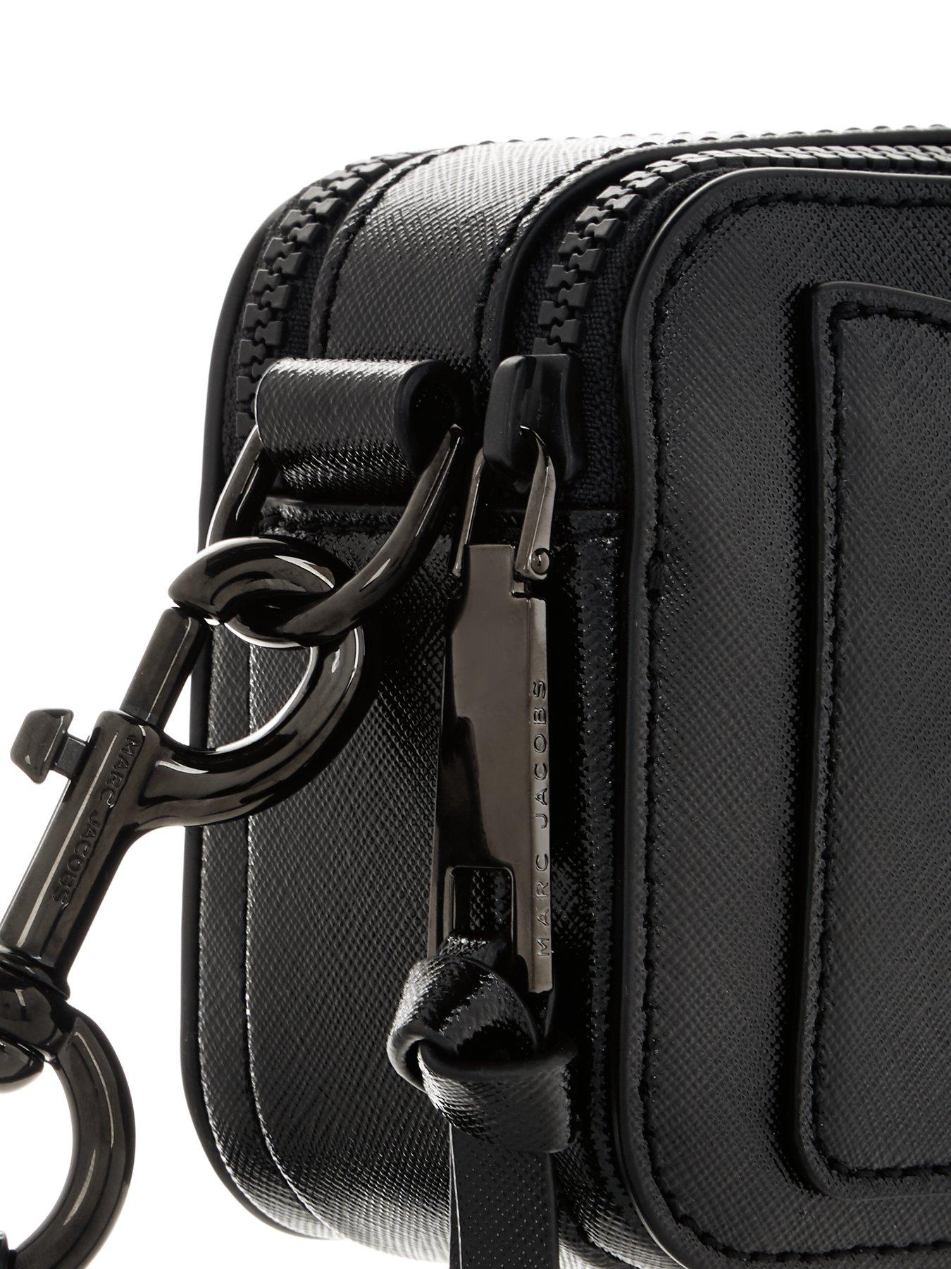 Image 4 of 5 of MARC JACOBS The&nbsp;Snapshot Tonal Cross-Body Bag - Black