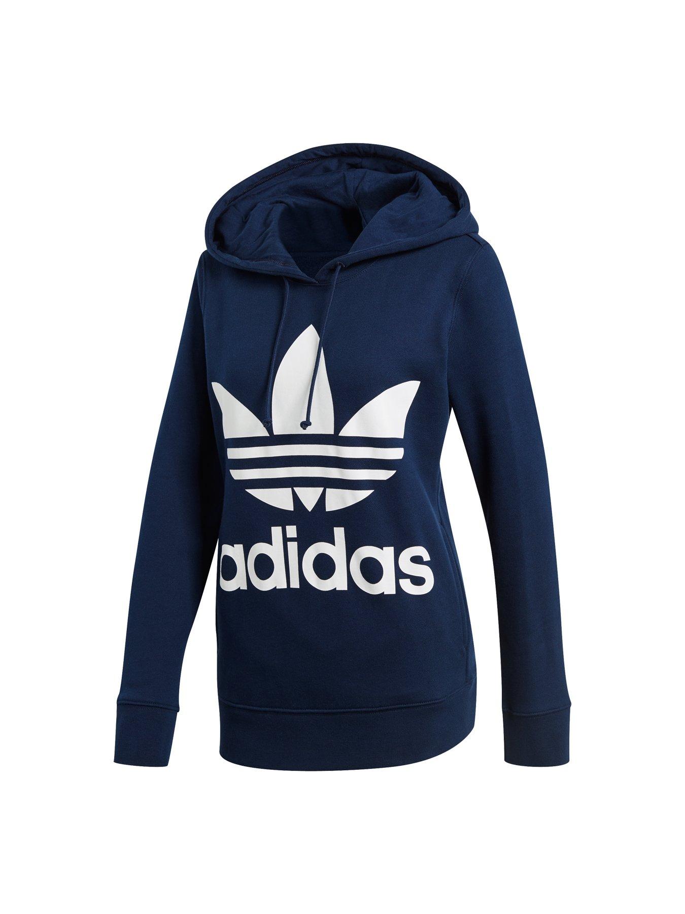 adidas originals hoodie navy