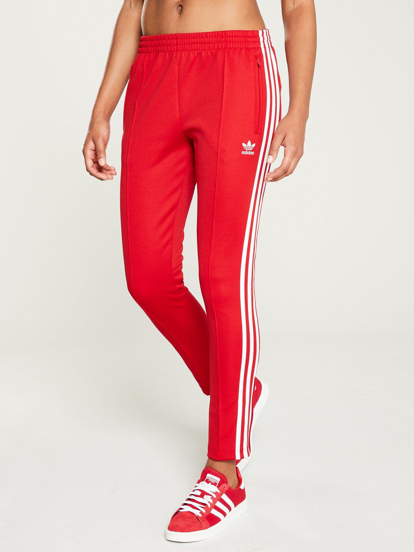 red sweatpants adidas