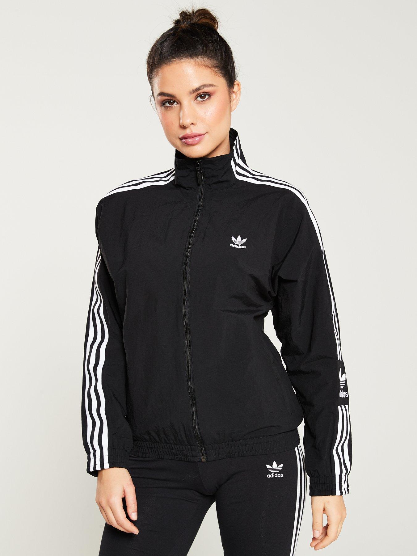 adidas zip up tracksuit top