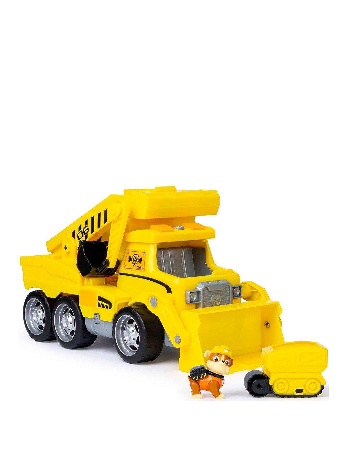 paw patrol rubble ultimate construction truck