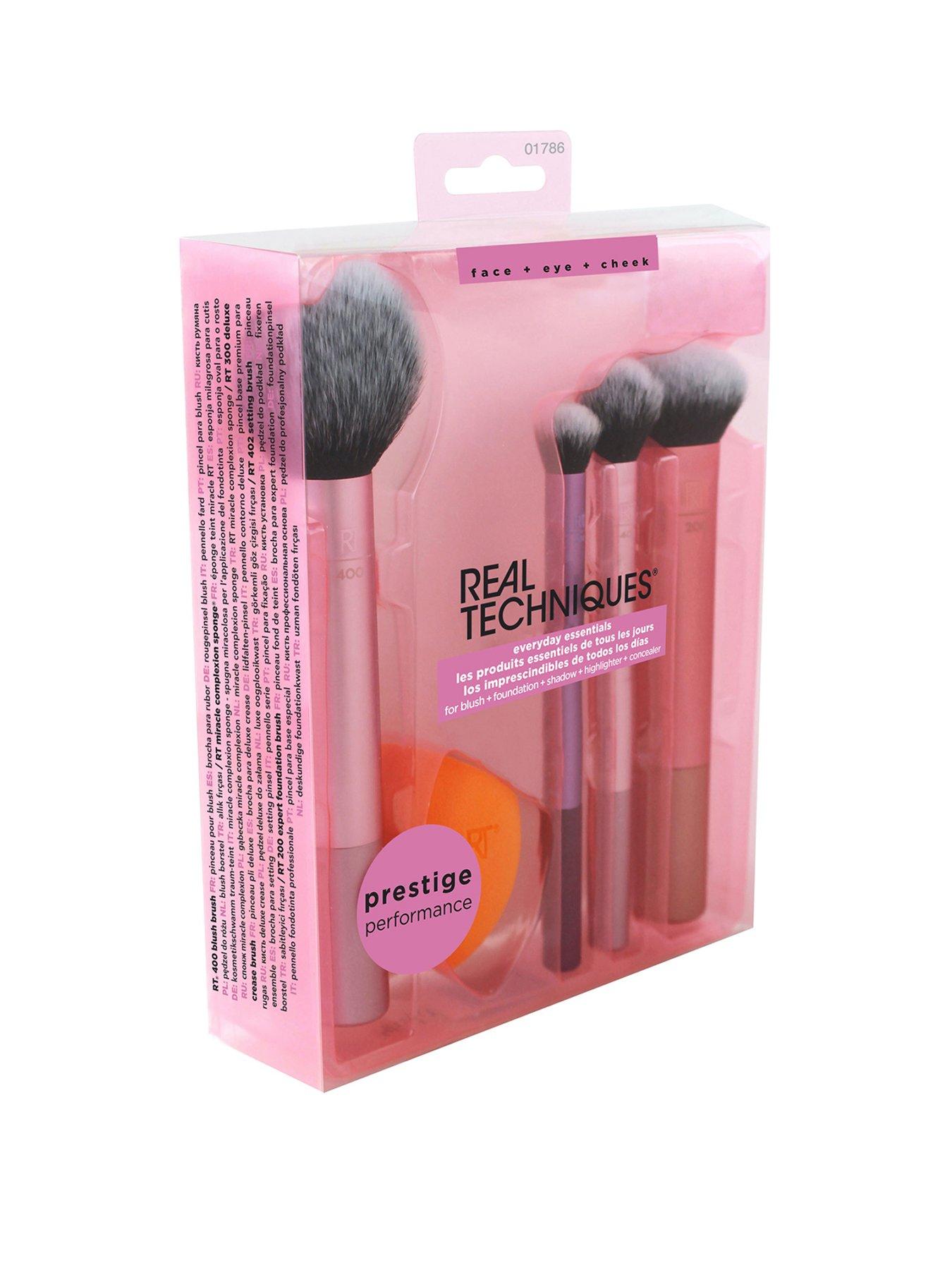 Real Techniques Everyday Essentials Brush Set-No Colour No Colour