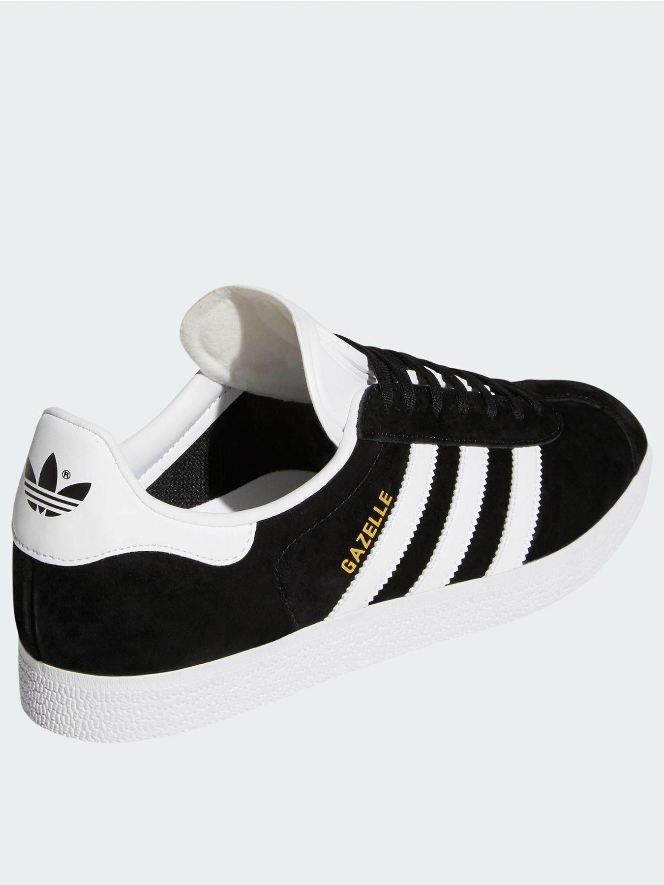 Image 2 of 6 of adidas Originals Gazelle - Black/White
