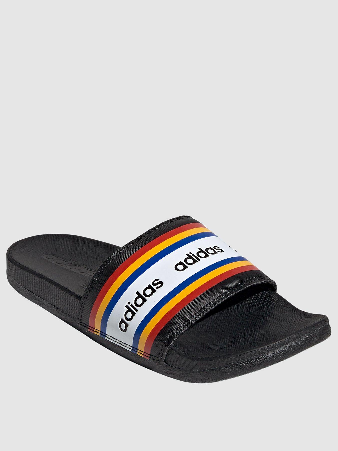 adidas adilette aqua black