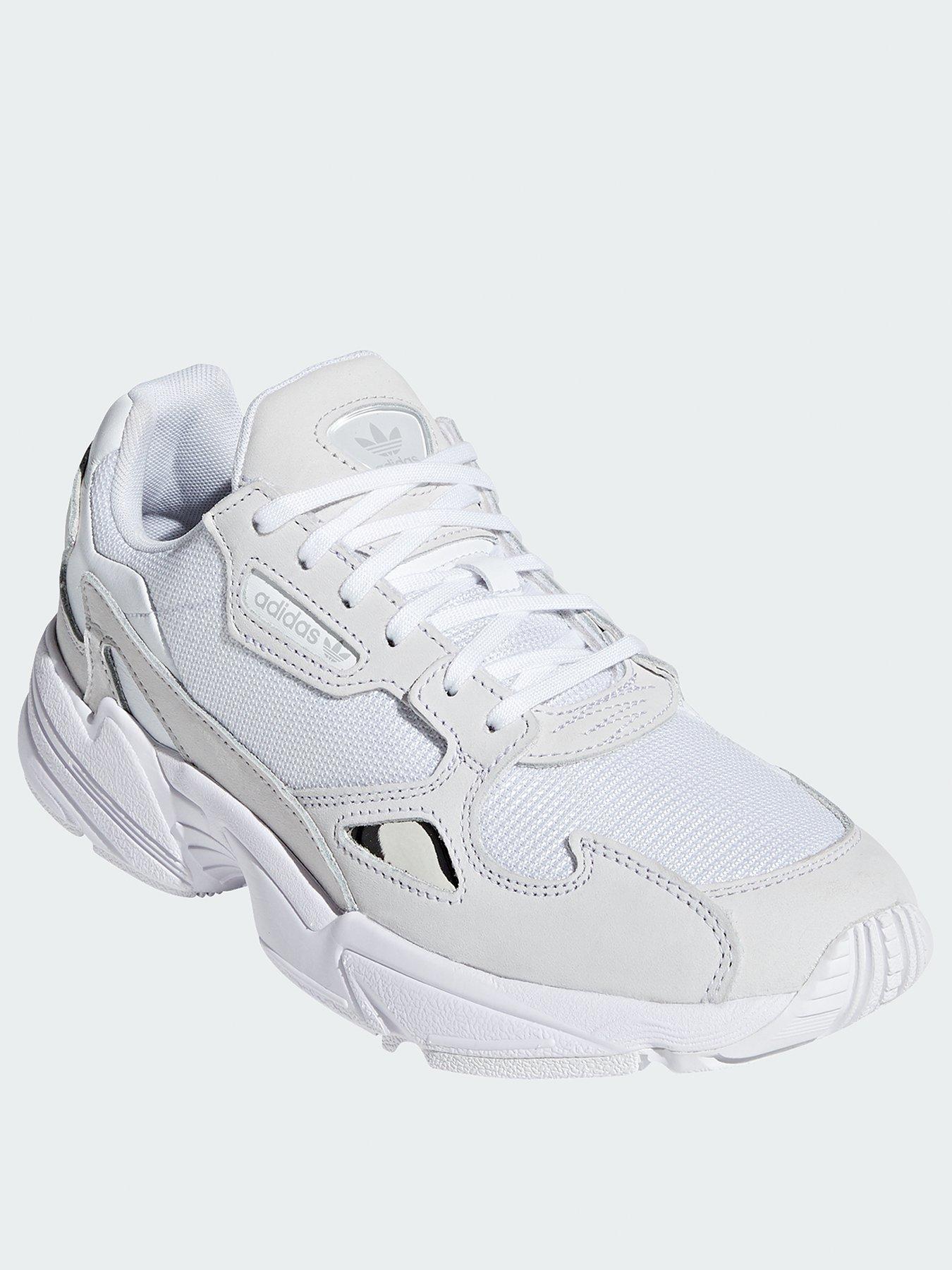 adidas falcon white size 5