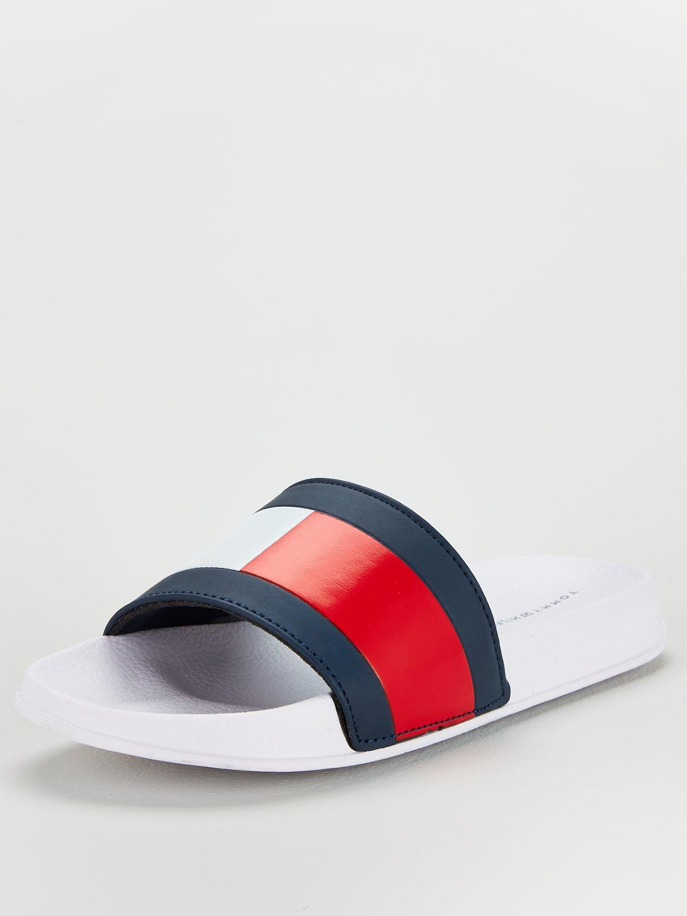 junior tommy hilfiger sliders