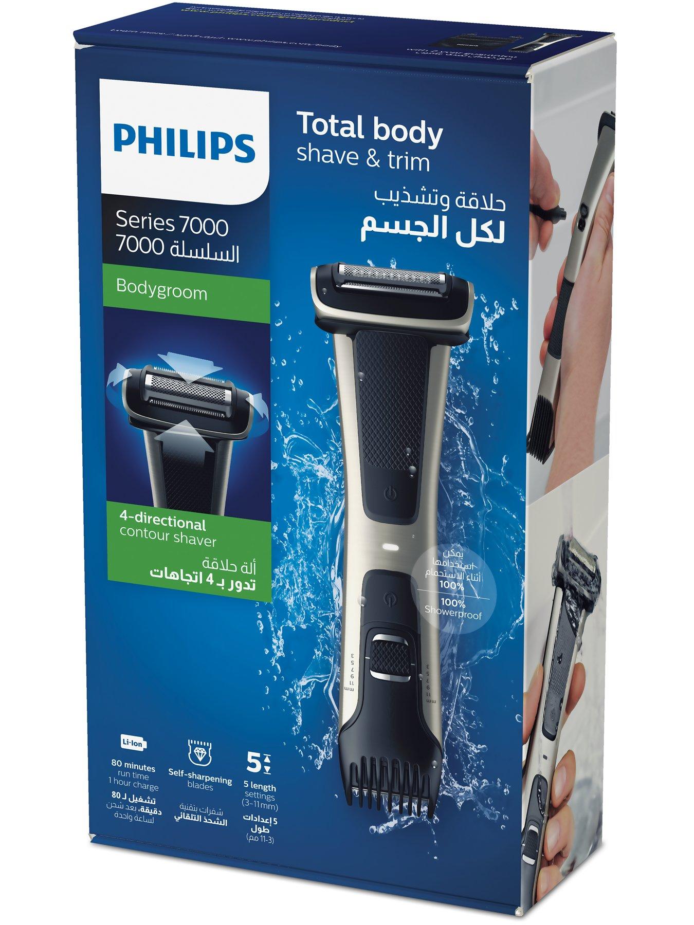 Philips Series 7000 Showerproof Body Groomer and Trimmer BG7025