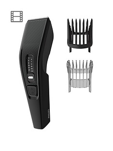 Philips Philips Series 3000 Hair Clipper with Stainless Steel Blades (Corded) - HC3510/13