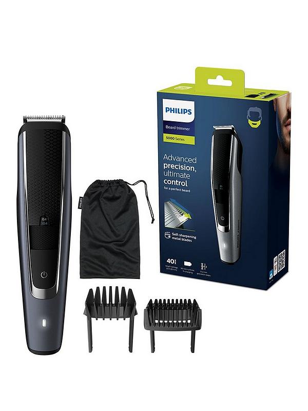 Image 1 of 5 of Philips Series 5000 Beard &amp; Stubble Trimmer with 40 Length Settings, BT5502/13