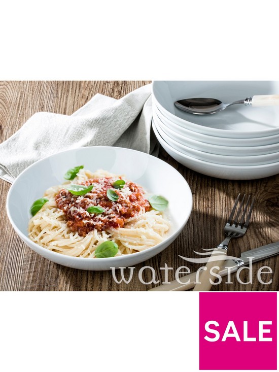 stillFront image of waterside-set-of-6nbspwhite-pasta-bowls