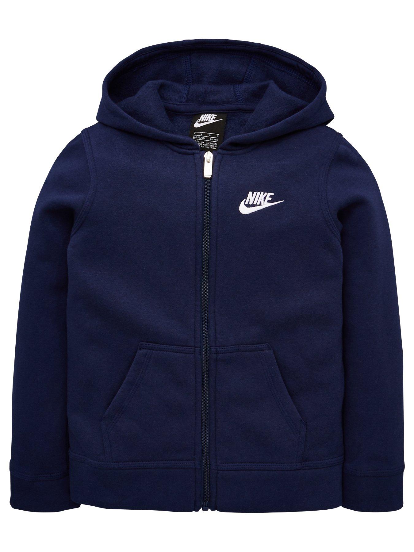 Nike Childrens Club Fleece Fz Hoodie review