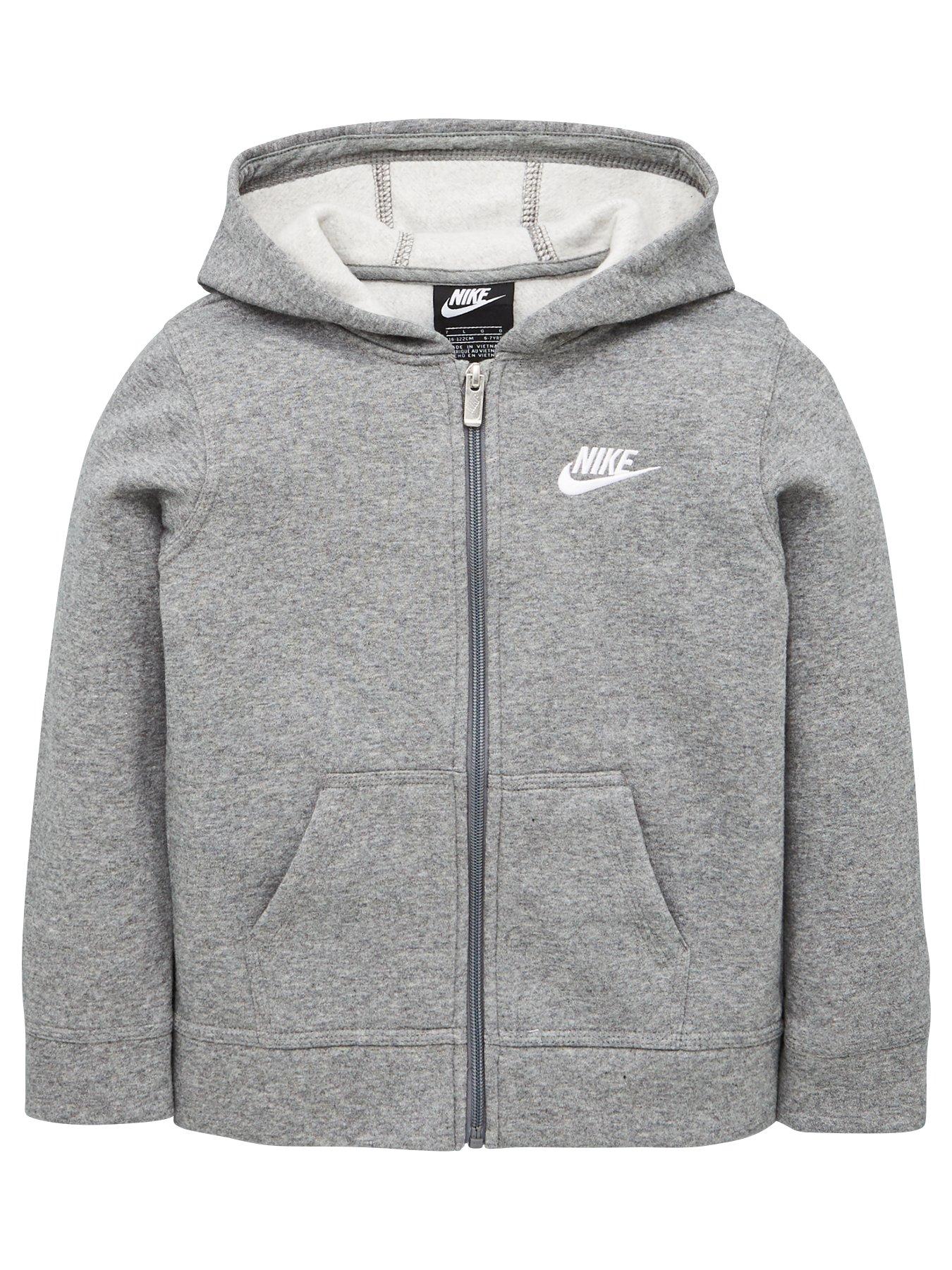 nike sweatshirt with fur hood