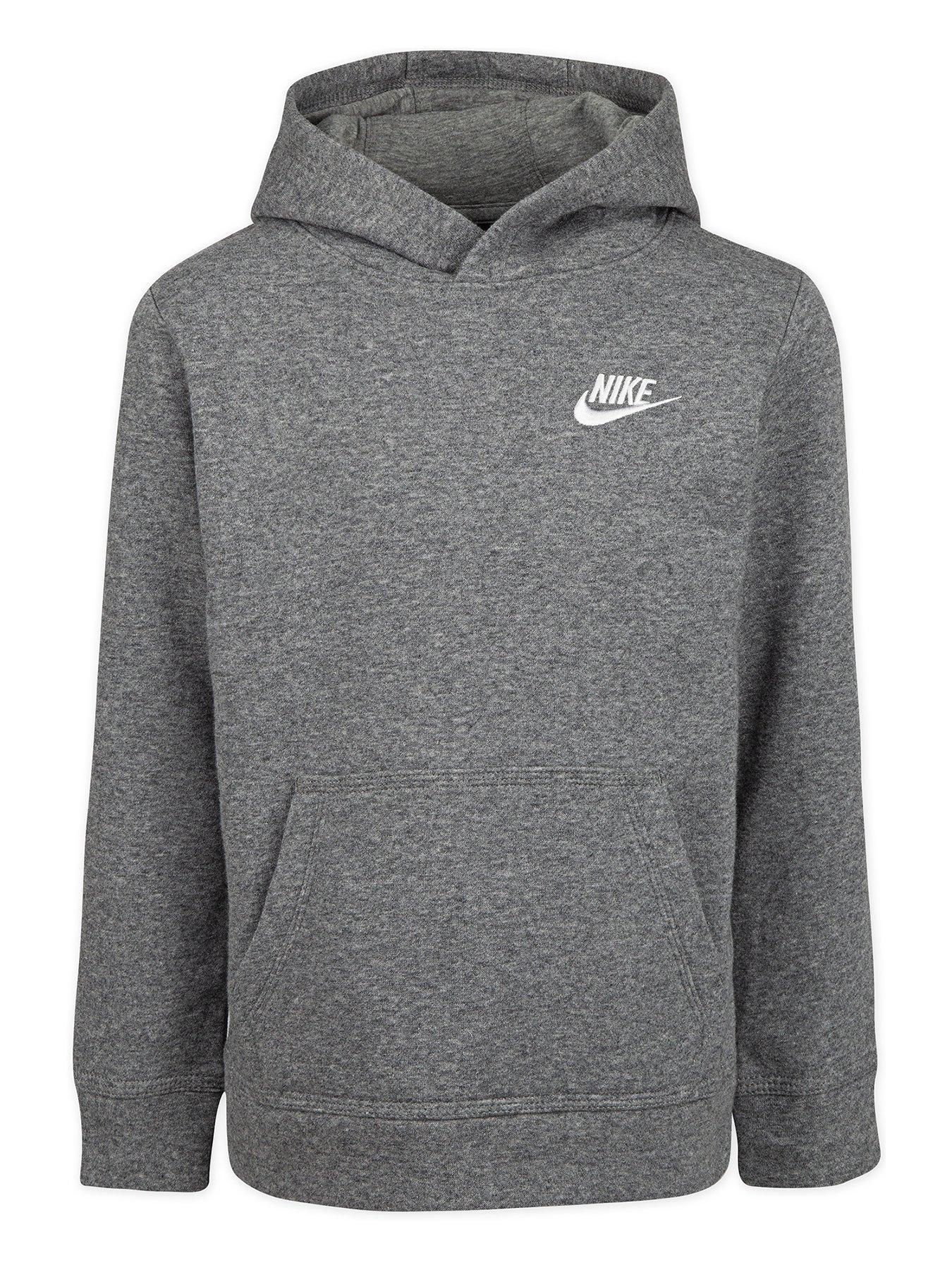 dark grey nike hoodie