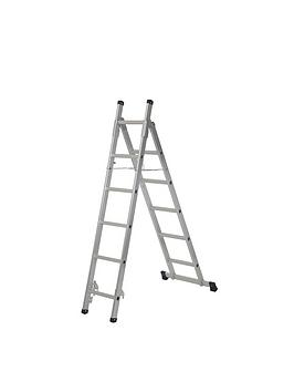 Product photograph of Werner 3 In 1 Combination Ladder from very.co.uk