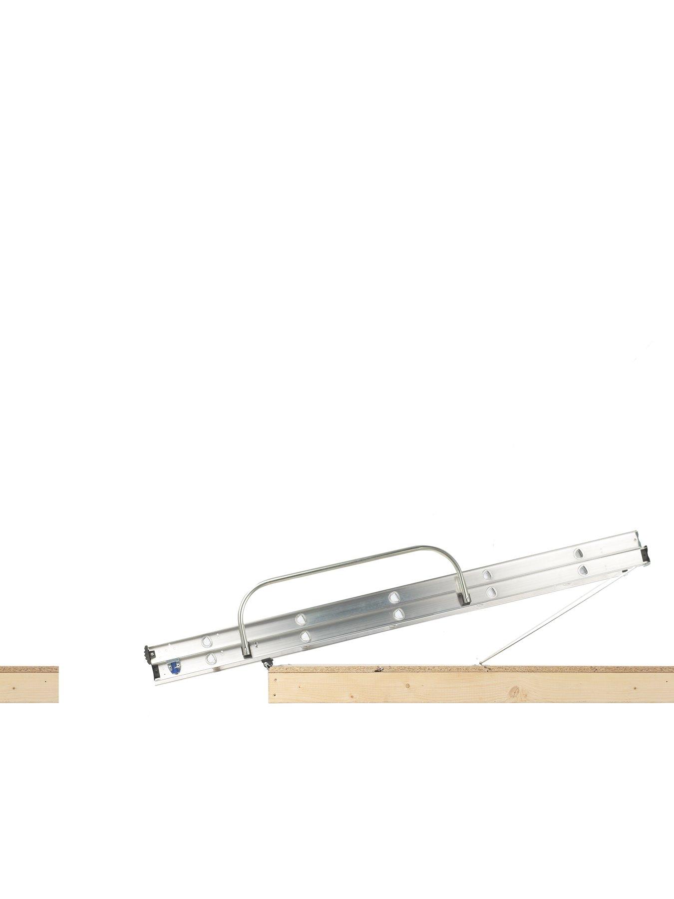 Image 3 of 3 of Werner 2 Section Aluminium Loft Ladder