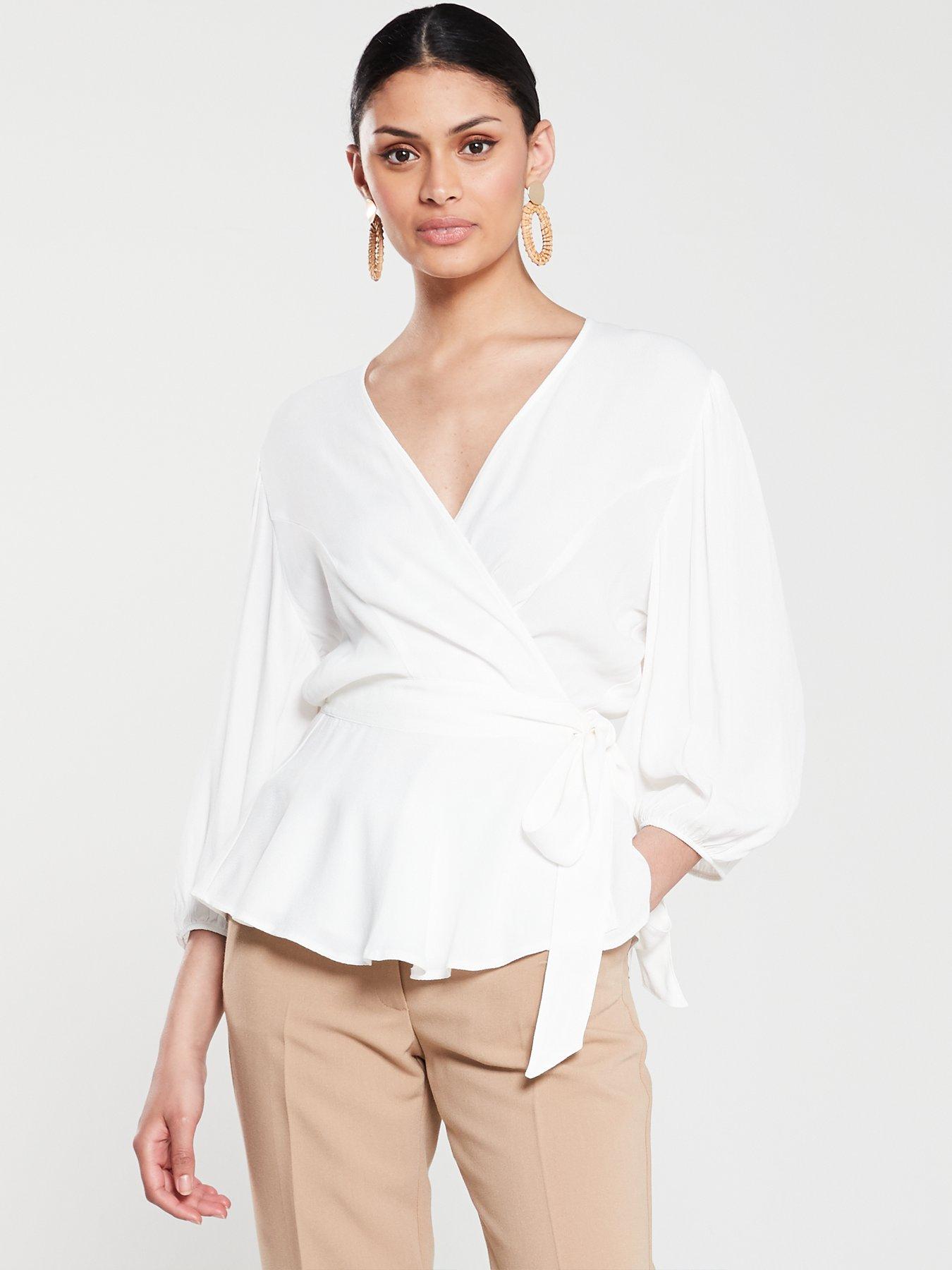 V By Very Wrap Blouse review