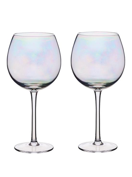 front image of kitchencraft-barcraft-set-of-two-iridescent-gin-glasses