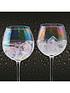  image of kitchencraft-barcraft-set-of-two-iridescent-gin-glasses