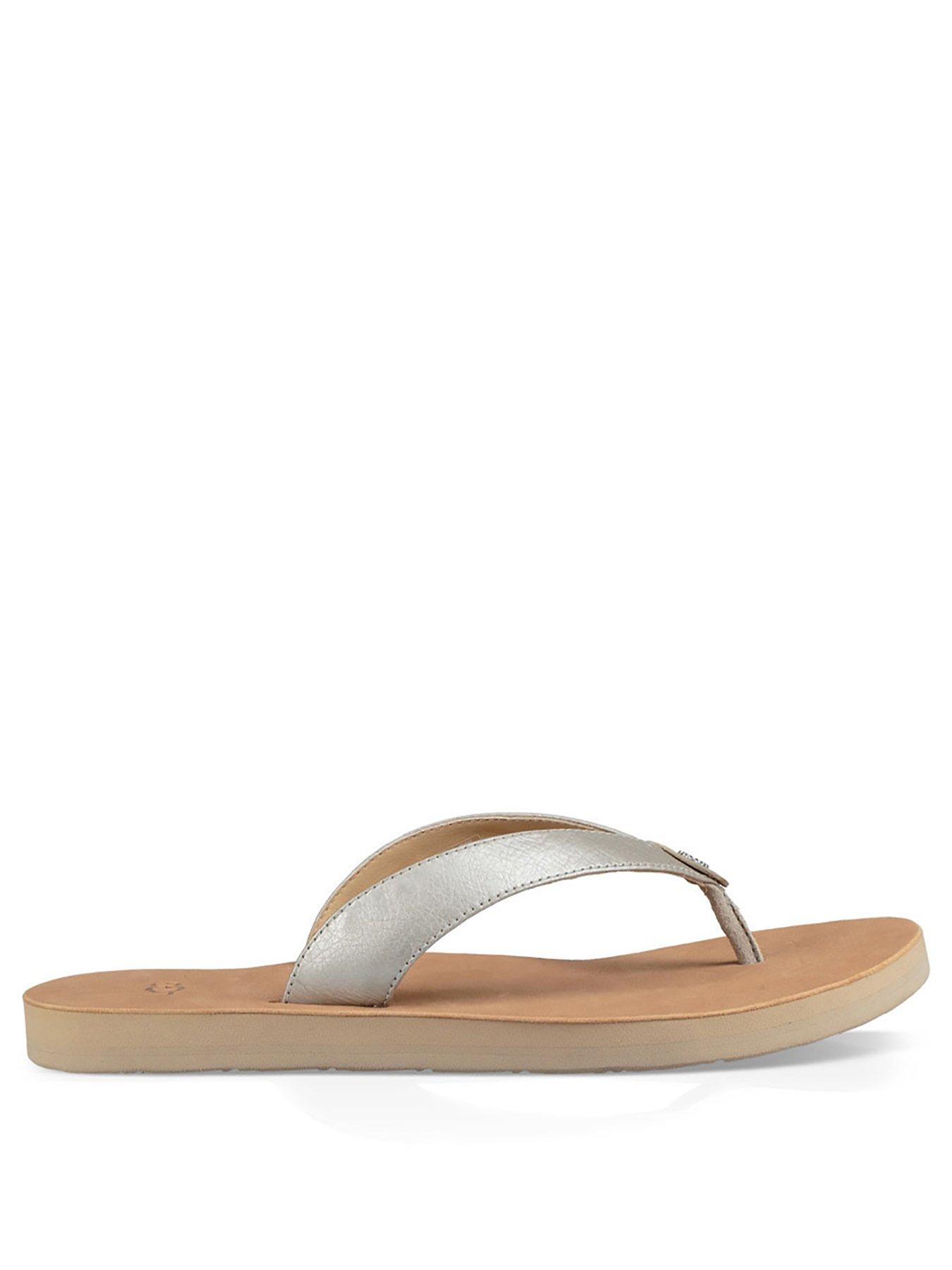 ugg tawney metallic flip flop