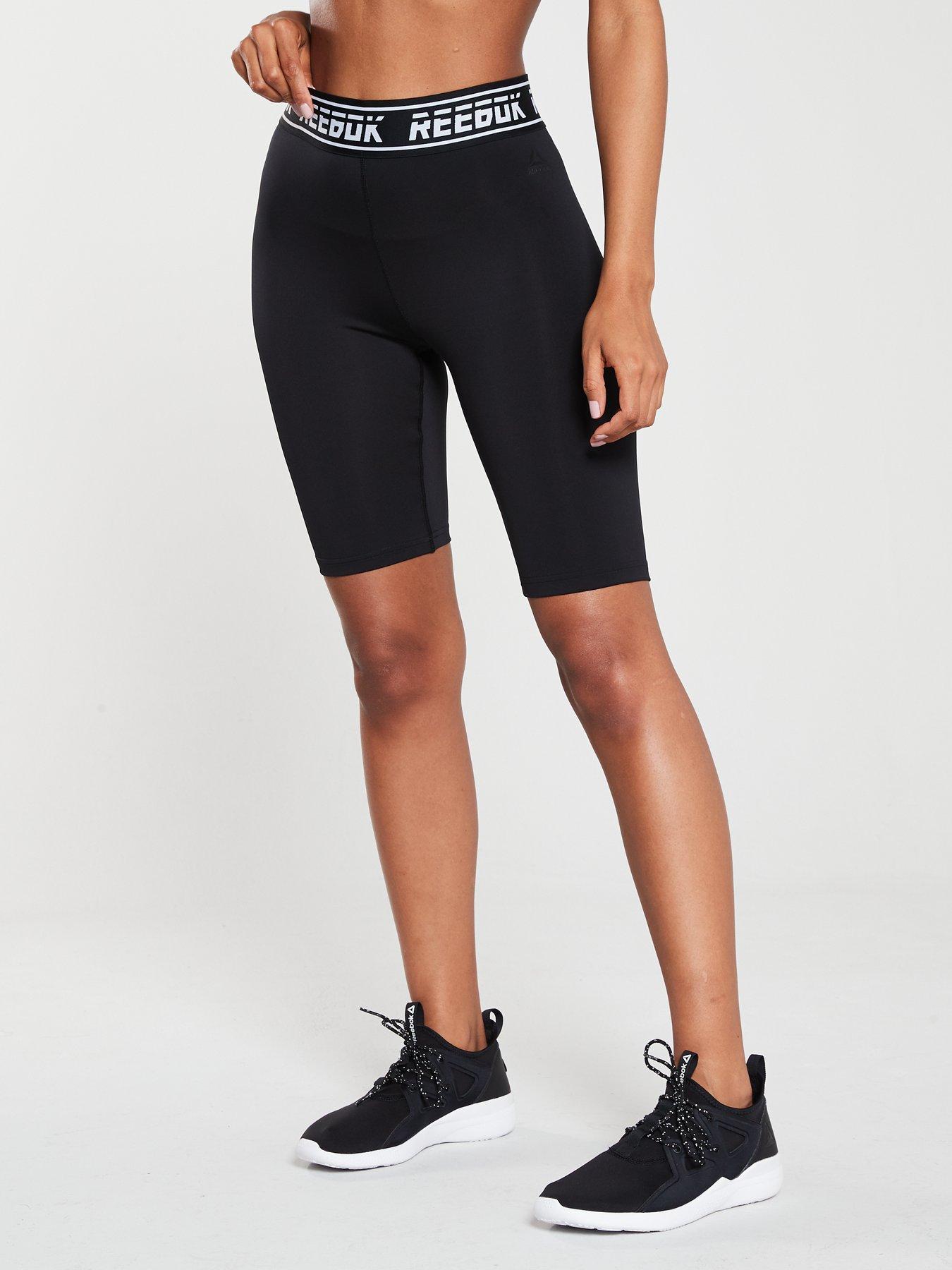 reebok biker shorts