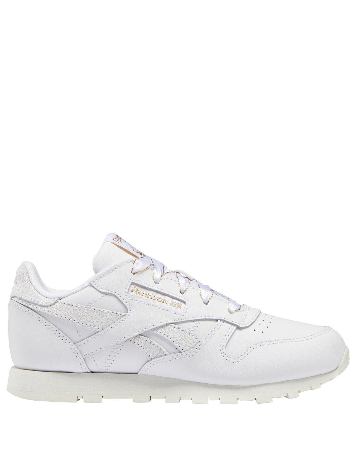 reebok classic leather white grey