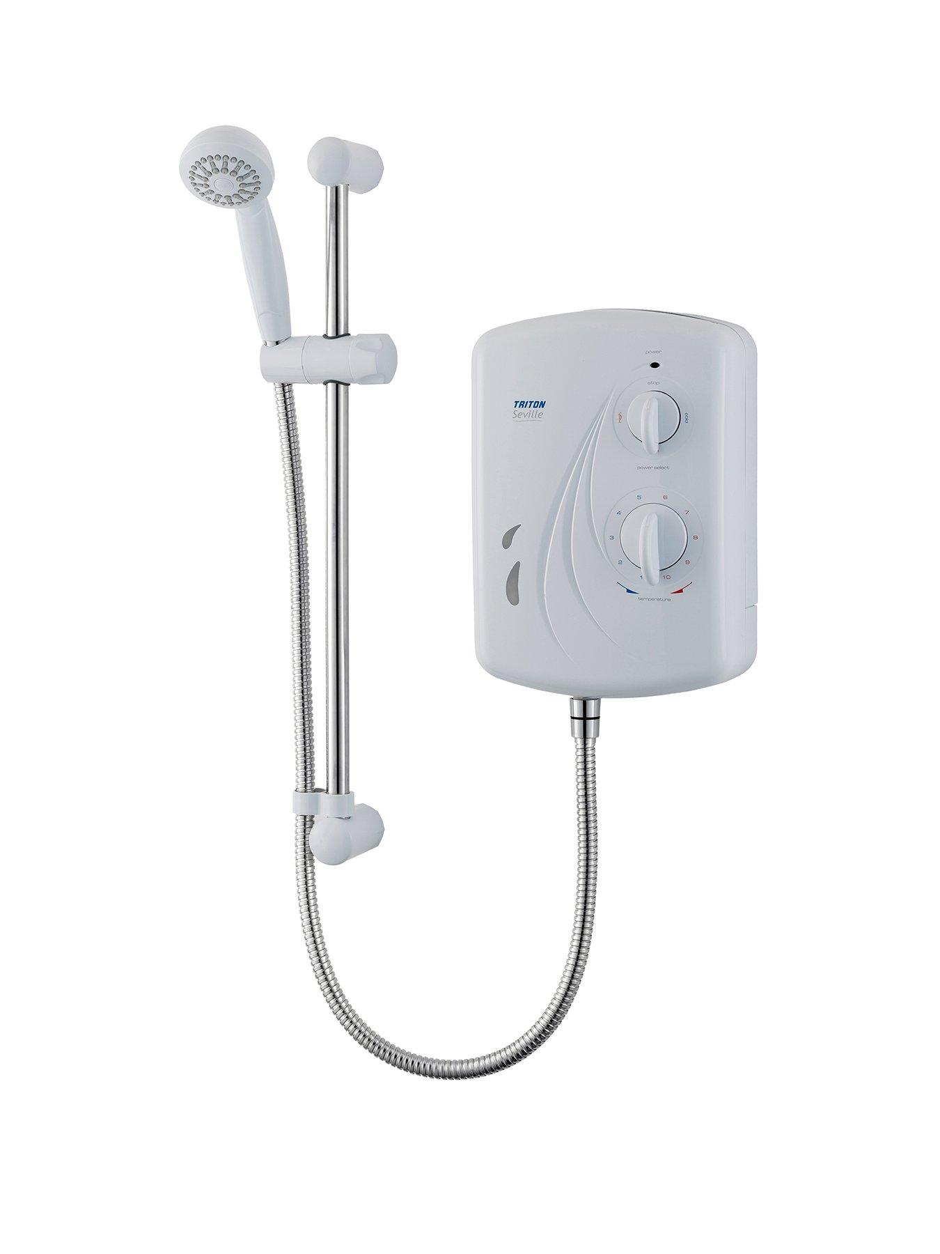 Product photograph of Triton Seville Electric Shower - 9 5kw from very.co.uk